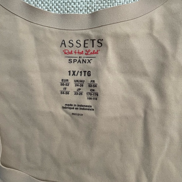 SPANX XL NWT open bust tank top - Picture 4 of 6